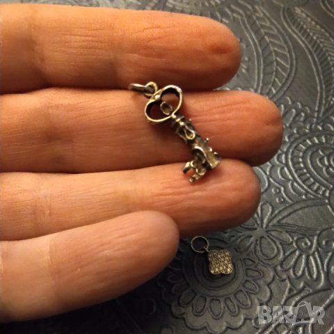 Лот сребърни  висулки , снимка 4 - Колиета, медальони, синджири - 38876541