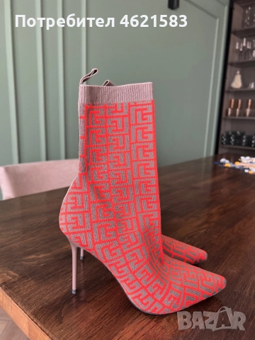 Боти чорап, снимка 3 - Дамски ботуши - 52035611