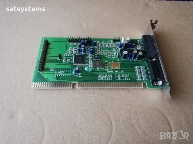 Звукова карта Yamaha Super SM718 rev2.0 16-bit ISA, снимка 5 - Други - 34908062
