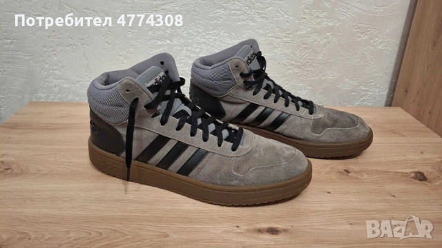 Мъжки обувки 47⅓ adidas HOOPS 2.0 MID., снимка 2 - Кецове - 53937883