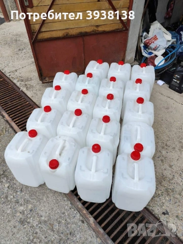 Туби от 25 литра за съхранение на различни течности