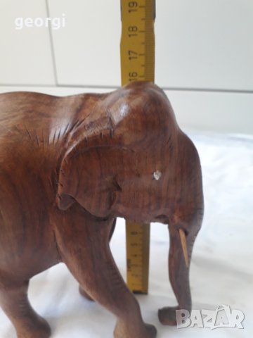 Дървена статуя слон масив, снимка 6 - Декорация за дома - 31464149