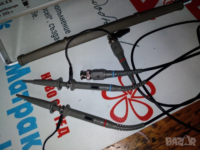 Немски, двуканален осцилоскоп HAMEG HM 203-4, снимка 10 - Друга електроника - 52276600