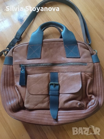 дамска кожена чанта Барселона 