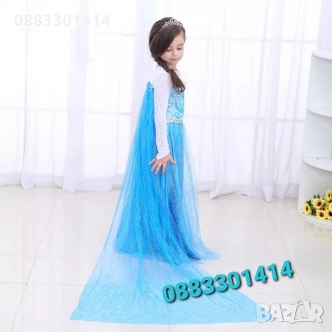 Рокля Елза Замръзналото кралство Frozen , снимка 2 - Детски рокли и поли - 34456068