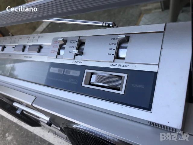 радиокасетофон Sony CFS-77 L– (Japan) , снимка 9 - Радиокасетофони, транзистори - 56243250