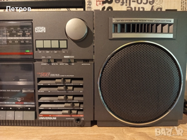 Касетофон"Universum"CTR746, снимка 2 - Радиокасетофони, транзистори - 52107718