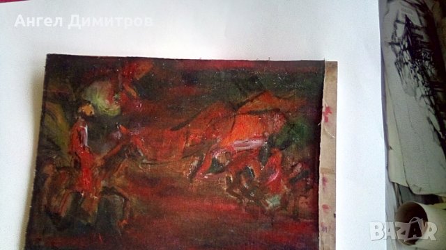 Маслена картина платно, снимка 4 - Картини - 36589233