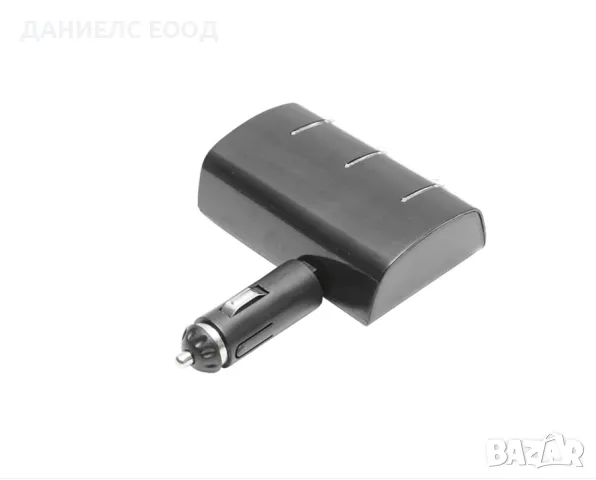 LED Разклонител за запалка без кабел с 3 гнезда - 120W, 12V/24V., снимка 4 - Аксесоари и консумативи - 47394999