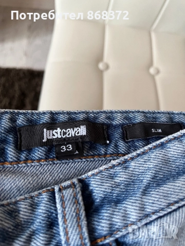 Мъжки Дънки Just Cavalli размер 33, снимка 7 - Дънки - 51484700