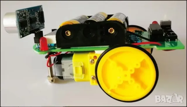 Комплект за сглобяване D2-4 Ranging Car за Arduino, снимка 6 - Друга електроника - 48046576