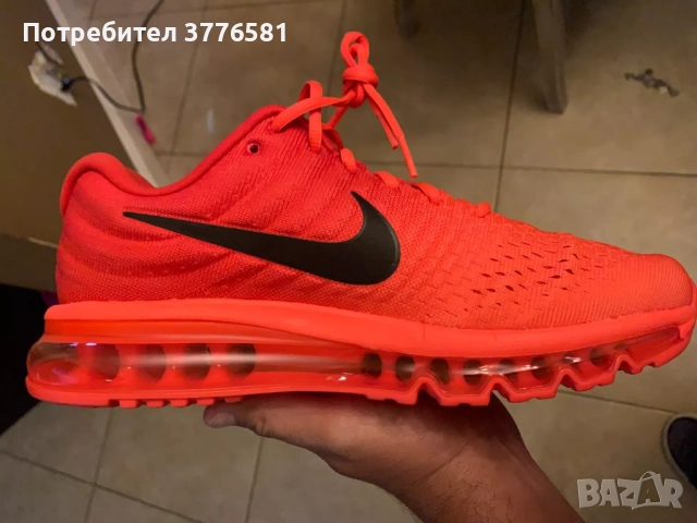 Маратонки Nike Air Max 2017 Red , снимка 3 - Маратонки - 52230449