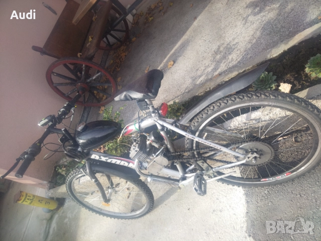 Вело мотор / бензиново колело 80cc Двутактов  бензинов мотор Дружба. Взема се от място. , снимка 3 - Велосипеди - 52549535