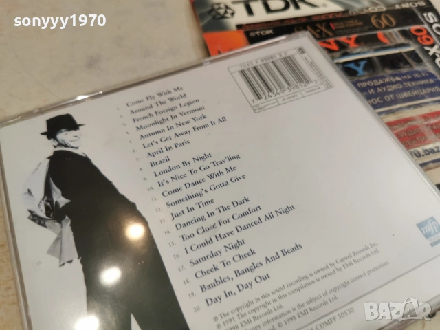 FRANK SINATRA CD 0804261627H2E6R, снимка 6 - CD дискове - 54136102