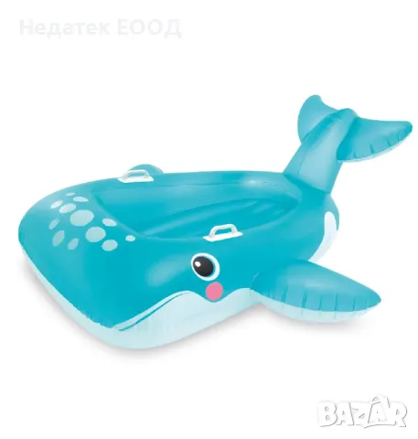 Надуваем дюшек за плуване, Кит, Intex, 1.68x1.40м., снимка 2 - Водни спортове - 50281922