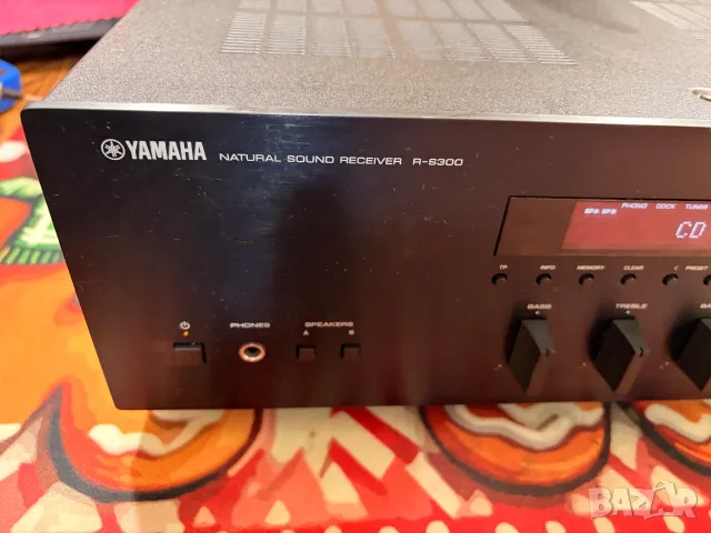 Стерео усилвател Yamaha R-S300 , снимка 3 - Ресийвъри, усилватели, смесителни пултове - 55832241