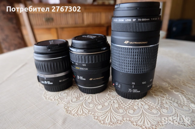 Canon EF Zoom Lenses