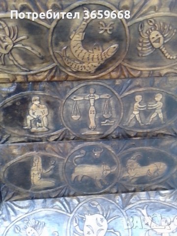 Зодии,дърворезби х 3,00 лв/бр, снимка 12 - Декорация за дома - 39906927