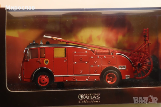 1/72 ATLAS DENNIS F 12 КАМИОН ПОЖАРНА МОДЕЛ КОЛИЧКА, снимка 2 - Колекции - 54302974