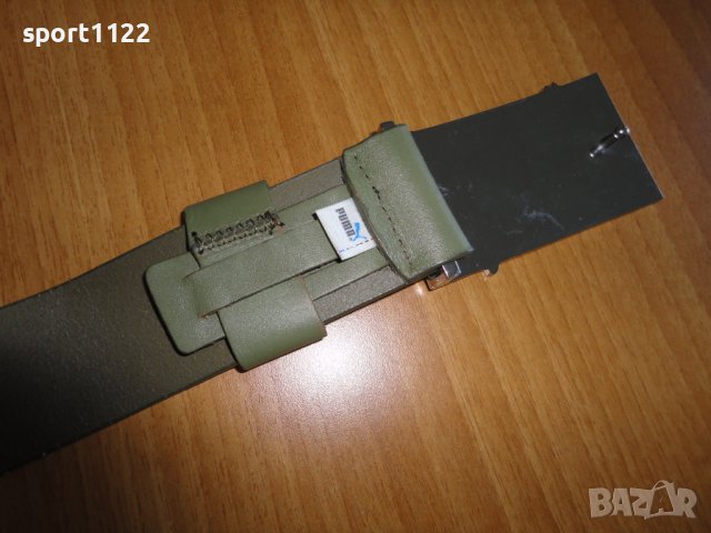 Puma/естествена кожа/оригинален мъжки колан, снимка 5 - Колани - 39952737