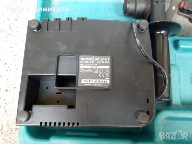 перфоратор Makita BHR202 - 18v, оригинал японски, 2 нови батерии 4Ah и оригинално японско зарядно, снимка 9 - Перфоратори - 37484231