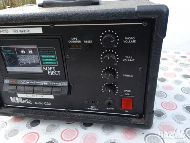 K-Media Audio C30 Касетофон, снимка 3 - Радиокасетофони, транзистори - 39049043