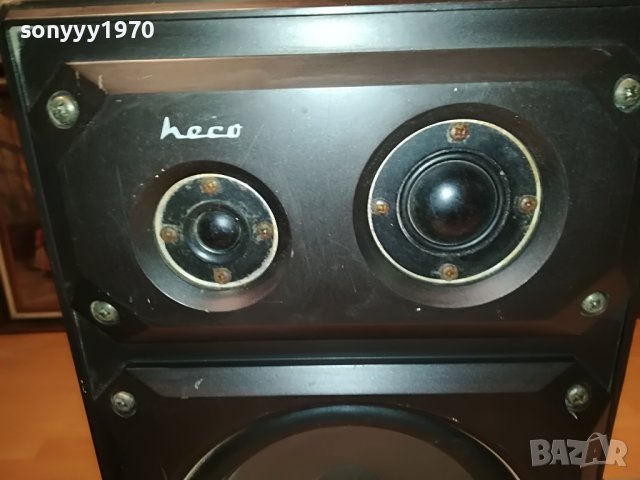 HECO PPS30 1БР ТОНКОЛОНА-MADE IN FRG 0108221112, снимка 6 - Тонколони - 37556313