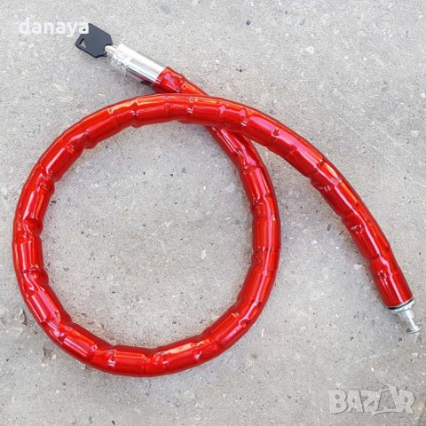 1293 Катинар за мотор заключваща верига 100x2cm, снимка 2 - Аксесоари за велосипеди - 29697640