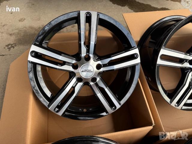 4 бр. чисто нови алуминиеви джанти Inter Action 18 цола 5x114.3 , централен отвор 66.1 , ET45, 8.5J, снимка 4 - Гуми и джанти - 53290802