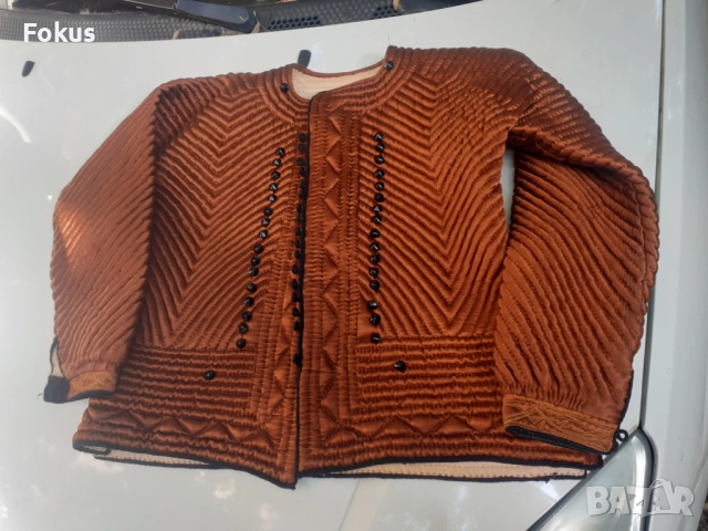 Стара възрожденска връхна дреха антерия носия, снимка 3 - Антикварни и старинни предмети - 51596667