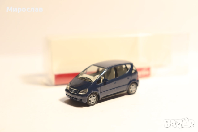 HERPA H0 1/87 MERCEDES NENZ А МОДЕЛ КОЛИЧКА КАМИОН, снимка 6 - Колекции - 51930653