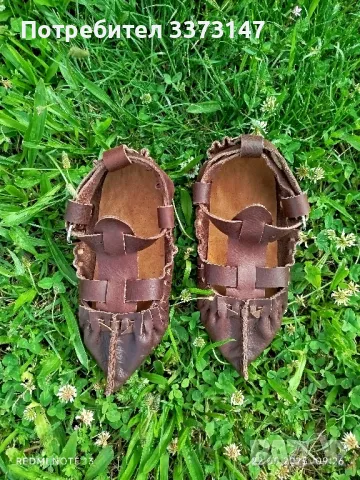 детски цървули/опинци от естествена кожа, снимка 1