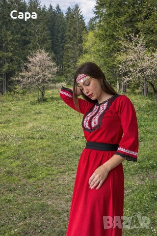 стилни рокли с народни мотиви , снимка 10 - Рокли - 54103614