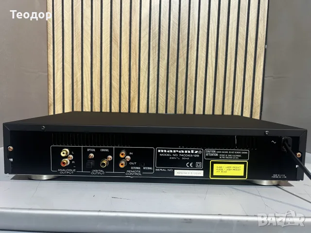 CD плейър Marantz CD-63SE (Special Edition), снимка 7 - Други - 56062666
