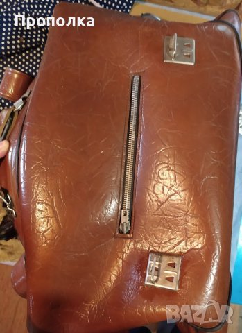 Красиви, впечатляващи, ретро куфар и пътна чанта, снимка 16 - Куфари - 42763967