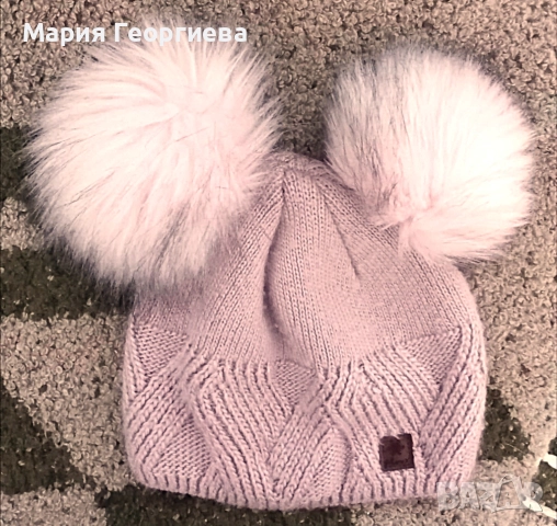 Рокля, бяла /красива детска, официална за 4-5 г. / РД, шаферка, парти / много топла шапка , снимка 6 - Детски рокли и поли - 51586294