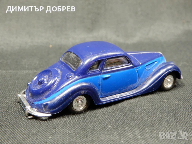 1/64 РЕТРО МЕТАЛНА КОЛИЧКА BMW 327 GRELL , снимка 4 - Колекции - 50506475