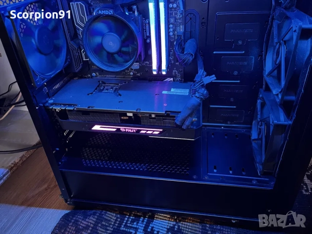 Продавам перфектна Palit GTX 1070 8GB, снимка 3 - Видеокарти - 52596431