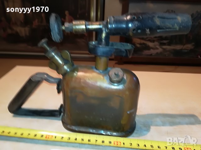 БЕНЗИНОВА ЛАМПА ВНОС ФРАНЦИЯ 2808211949, снимка 7 - Антикварни и старинни предмети - 33951727