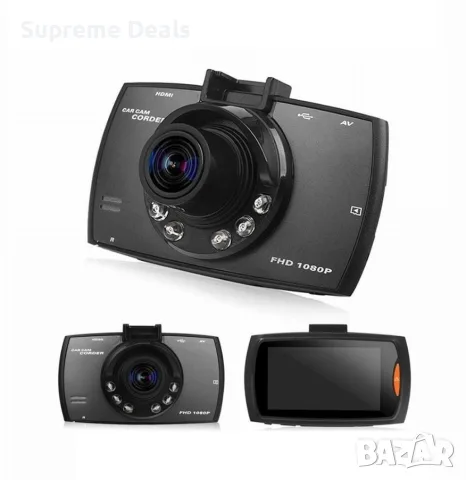 Видеорегистратор DVR за кола G30 Full HD 1080P с G-SENSOR, снимка 6 - Аксесоари и консумативи - 56313571