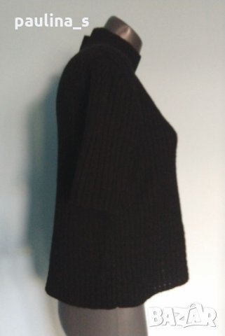 Вълнен пуловер с поло яка и къси ръкави "Karnel"®, снимка 6 - Блузи с дълъг ръкав и пуловери - 16436671