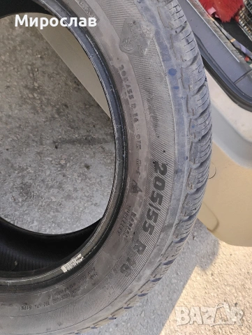 4 бр. 4 сезона гуми 205/55/16, снимка 2 - Гуми и джанти - 53018241