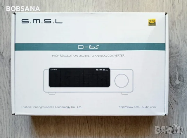 SMSL D6-S Audio DAC, снимка 4 - Слушалки и портативни колонки - 55840962