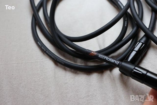 Roland RMC-B10 3m Микрофонен кабел черен 2 бр., снимка 5 - Микрофони - 52593124