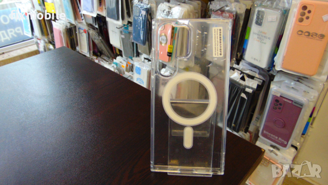 Samsung Galaxy S23 Ultra Силиконов кейс Mag Cover, снимка 1