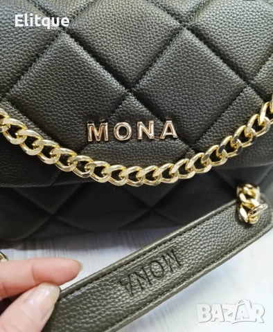 чанта MONA ➡️34cm⬆️24cm, снимка 3 - Чанти - 53217042