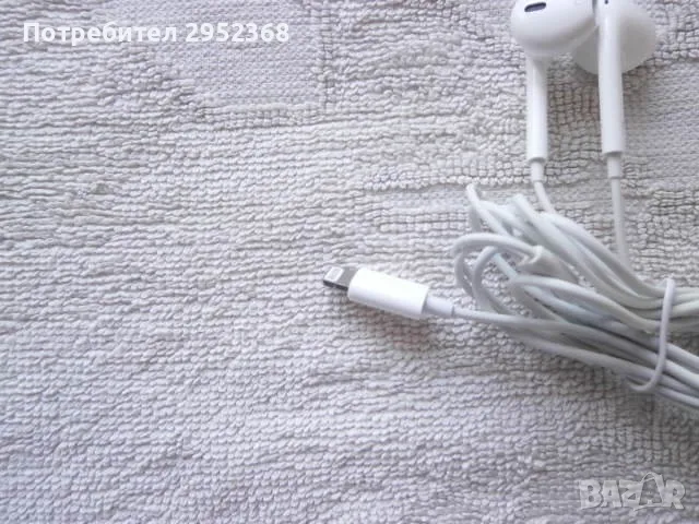 Слушалки Apple EarPods с конектор Lightning, снимка 2 - Слушалки, hands-free - 47633928