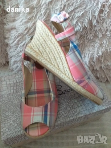 Сандали на платформа 38, снимка 2 - Сандали - 51074456