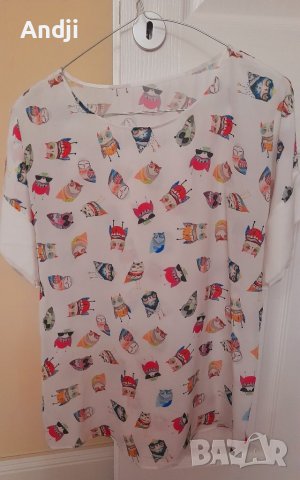 Дамски лятни блузи,боди и ризи къс и дълг  ръкав, снимка 6 - Ризи - 37167123