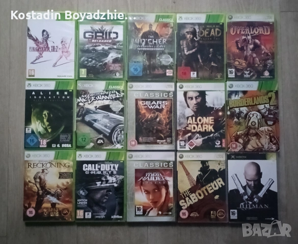 XBOX-XBOX 360 игри 